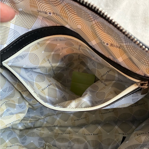 Pixie Mood Vegan Weekender Tote – Pink & Black Canvas Bag NWT - Picture 6 of 13